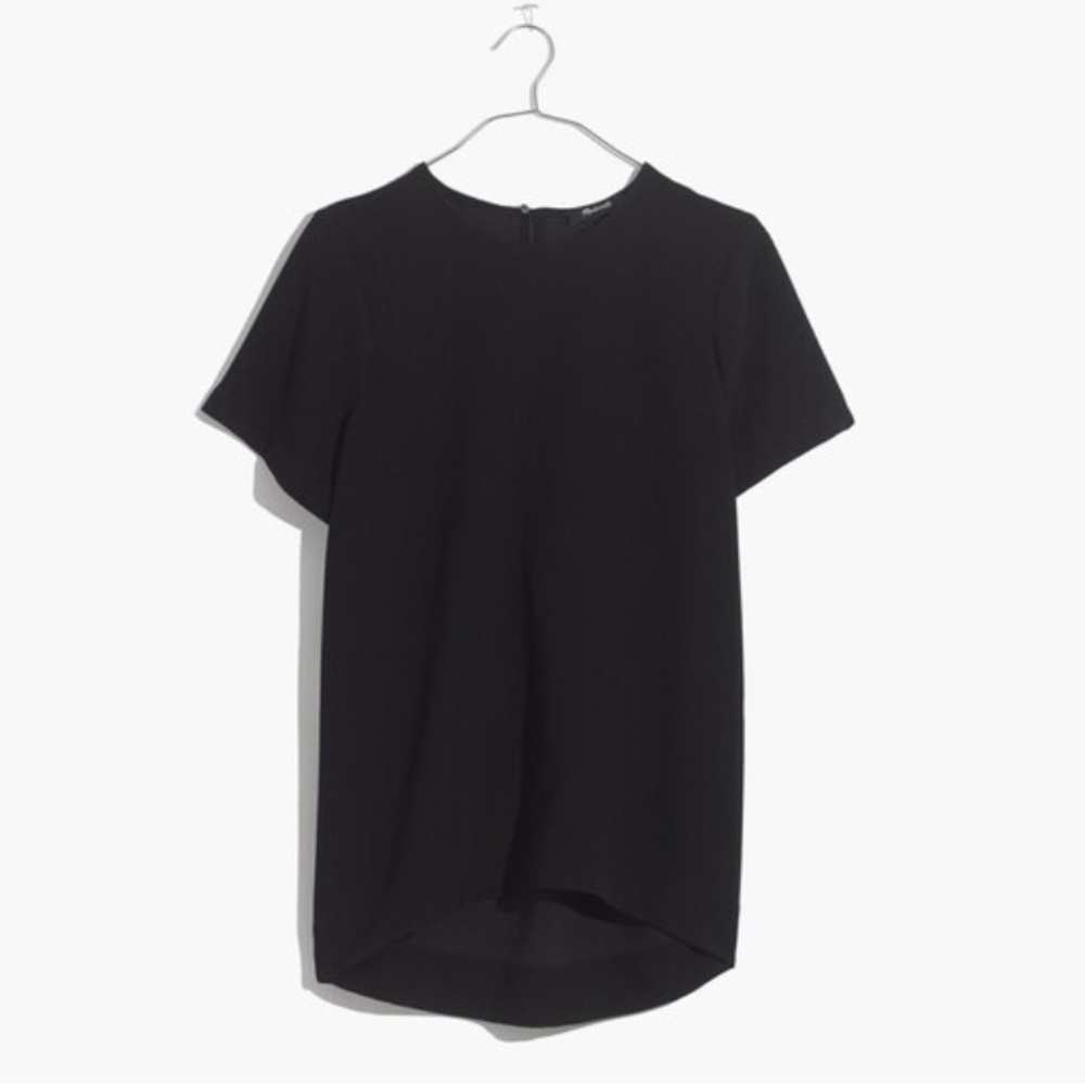 Madewell Tailored Tee Black - Size M